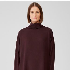 Eileen Fisher High Funnel Neck Tunic